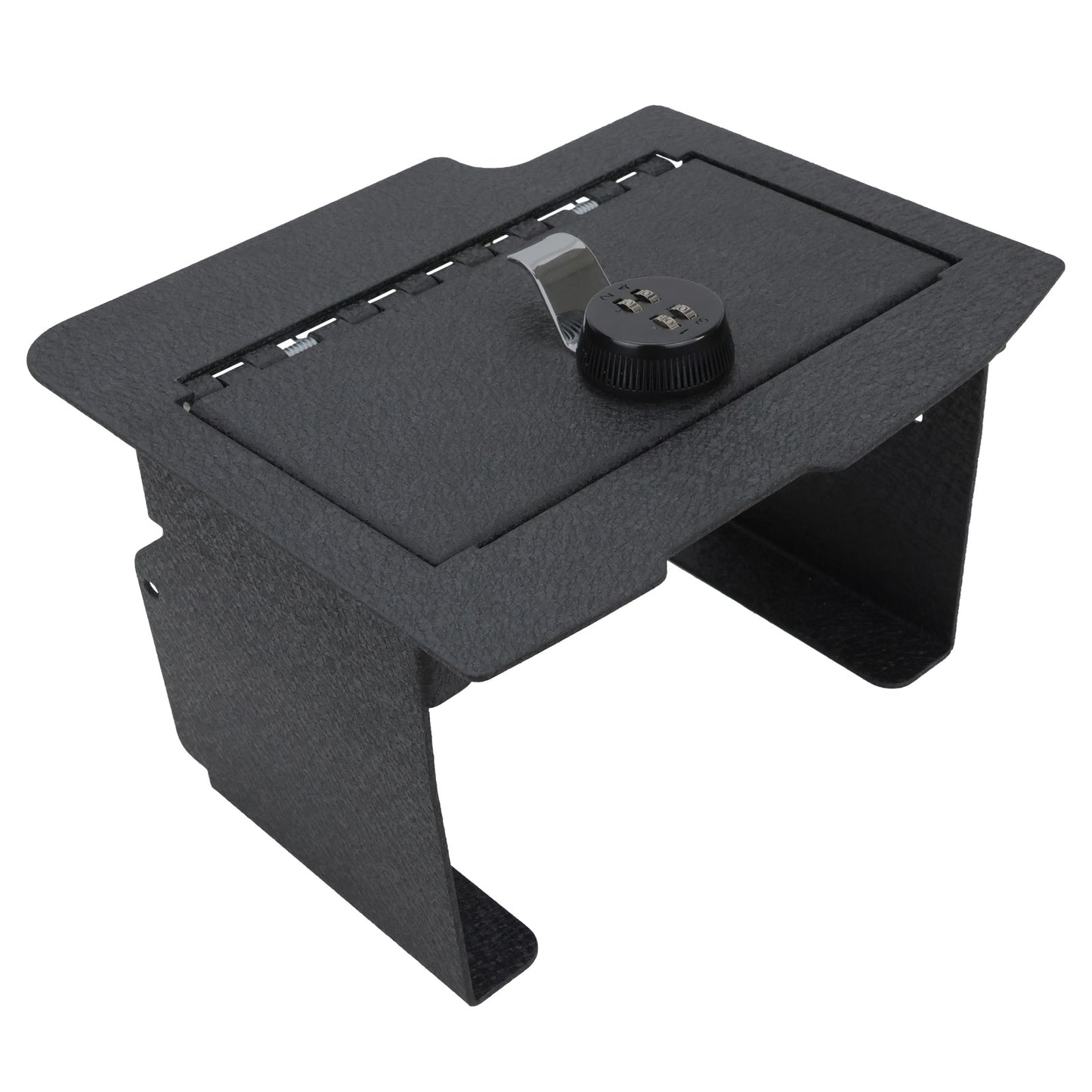 Console Safe Vault Box for Dodge Ram 1500 with CD (4-Digit Combo Lock): 2013-2018