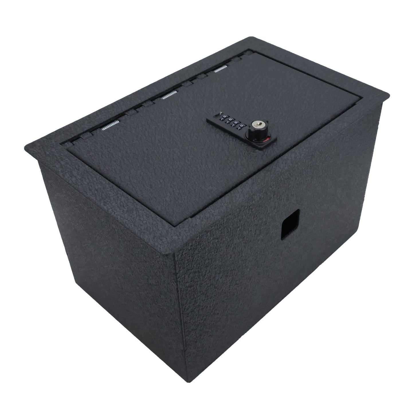 Console Safe Vault Box for Chevrolet Suburban (4-Digit Combo Lock with Key): 2015-2020