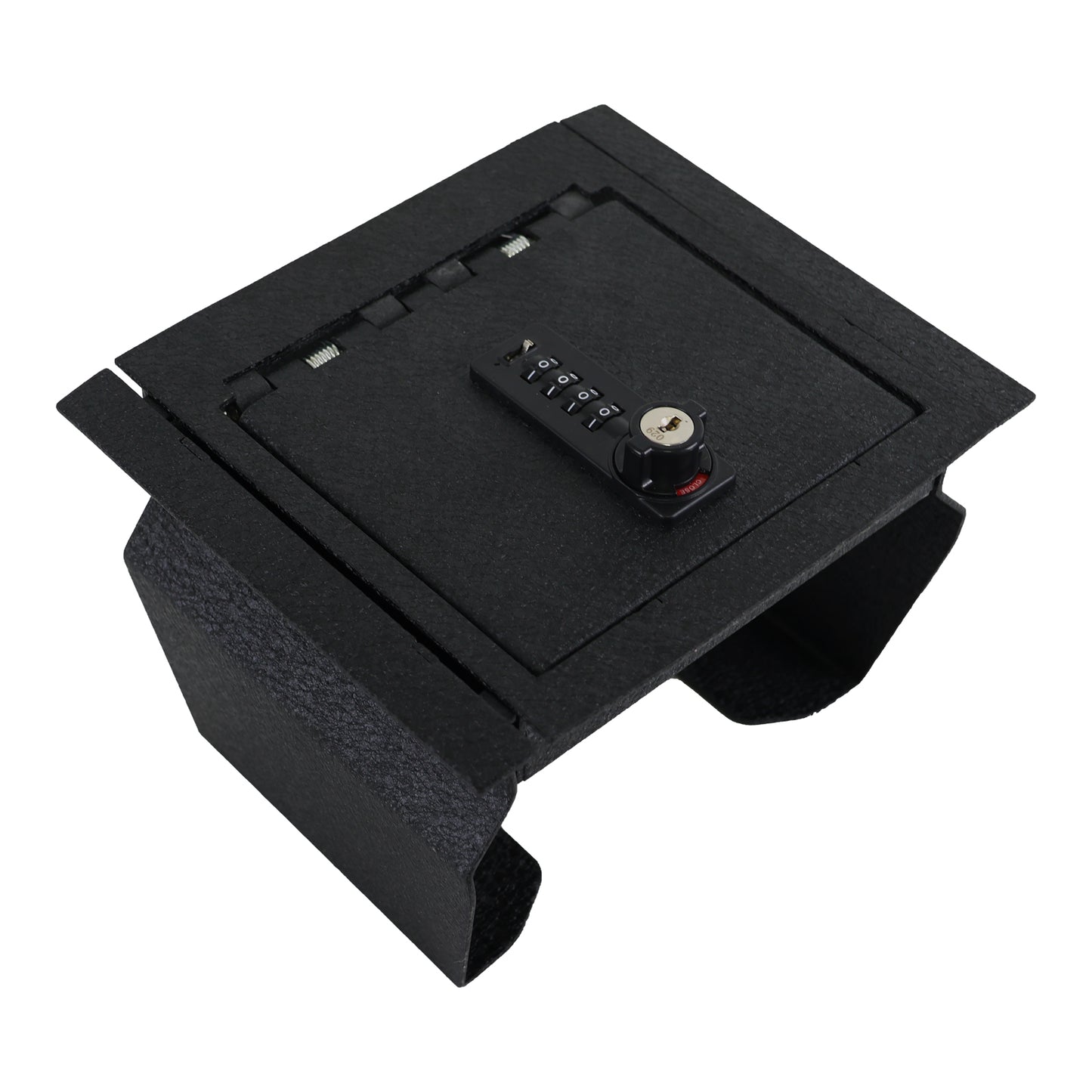 Console Safe Vault Box for Toyota Hilux (4-Digit Combo Lock with Key): 2016-2025