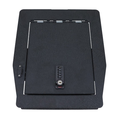 Console Safe Vault Box for Ford F150 (4-Digit Combo Lock with Key): 2015-2020