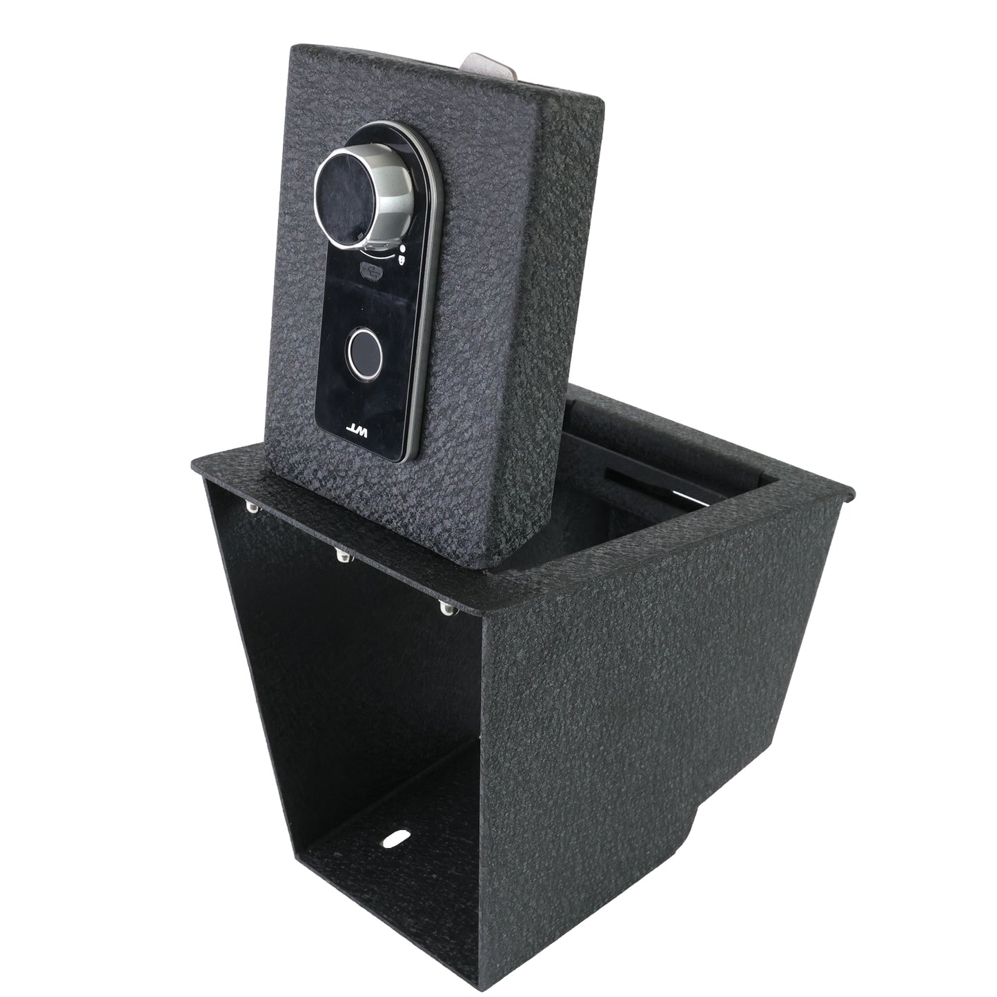 Console Safe Vault Box for BMW X3 (Fingerprint Lock with Key): 2018-2024