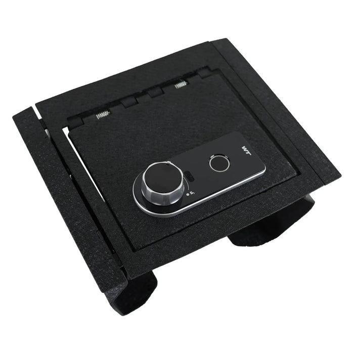 Console Safe Vault Box for Toyota Hilux (Fingerprint Lock with Key): 2016-2025