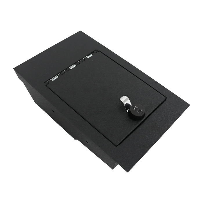 Under Bench Seat Console Safe Vault Box for Ford F150 (4-Digit Combo Lock): 2015-2026