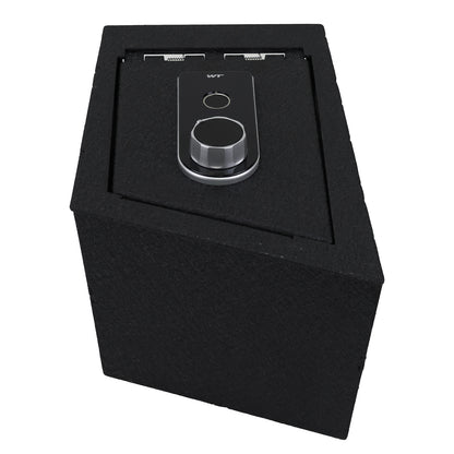 Console Safe Vault Box for Hyundai Elantra SEL (Fingerprint Lock with Key): 2021-2023
