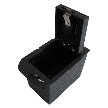 Console Safe Vault Box for Toyota RAV4 (Fingerprint Lock with Key): 2019-2025