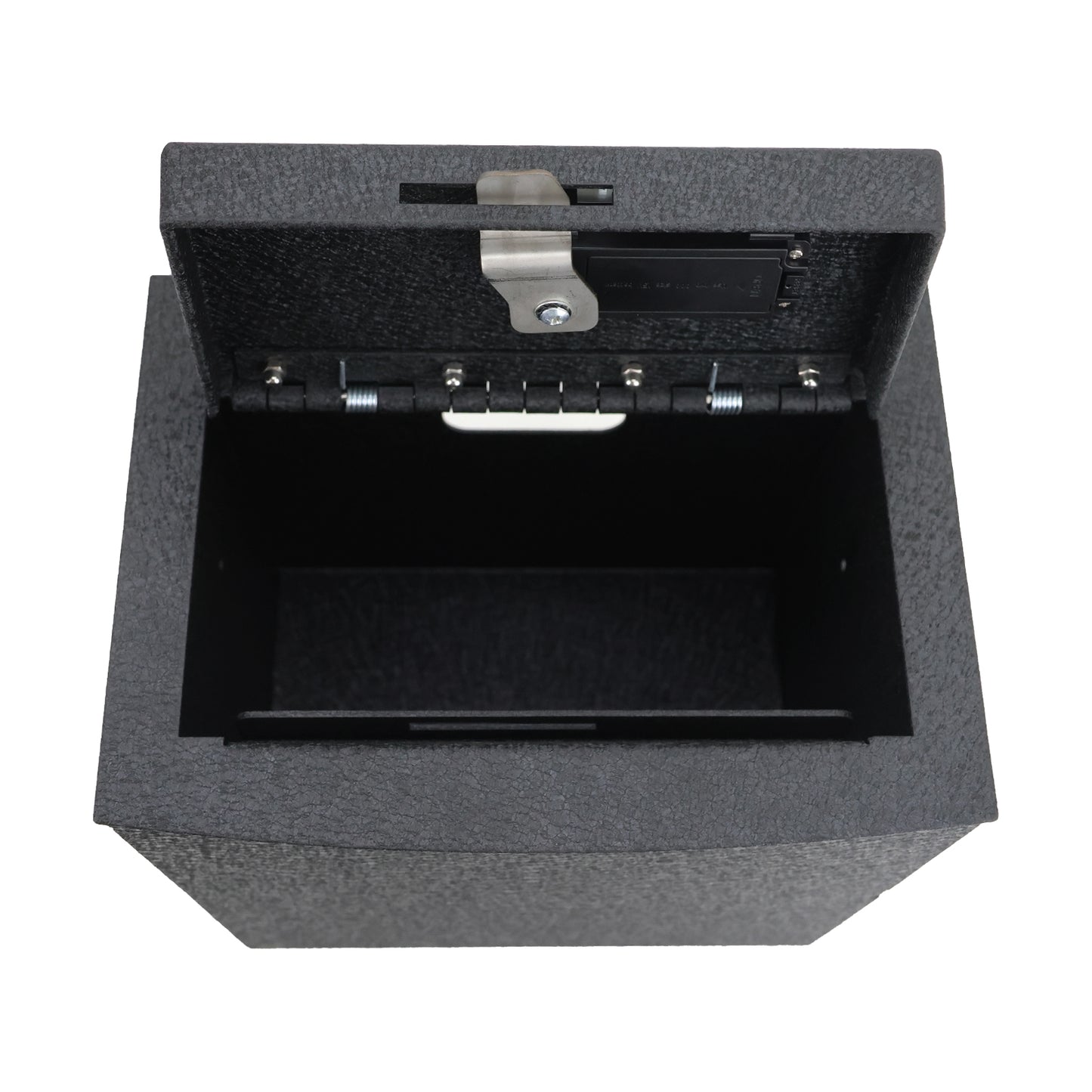Rear Center Console Safe Vault Box for Lincoln Navigator (Fingerprint Lock with Key): 2018-2024