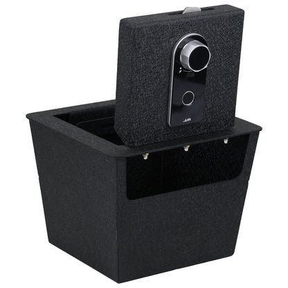 Console Safe Vault Box for Toyota FJ Cruiser (Fingerprint Lock with Key): 2007-2024