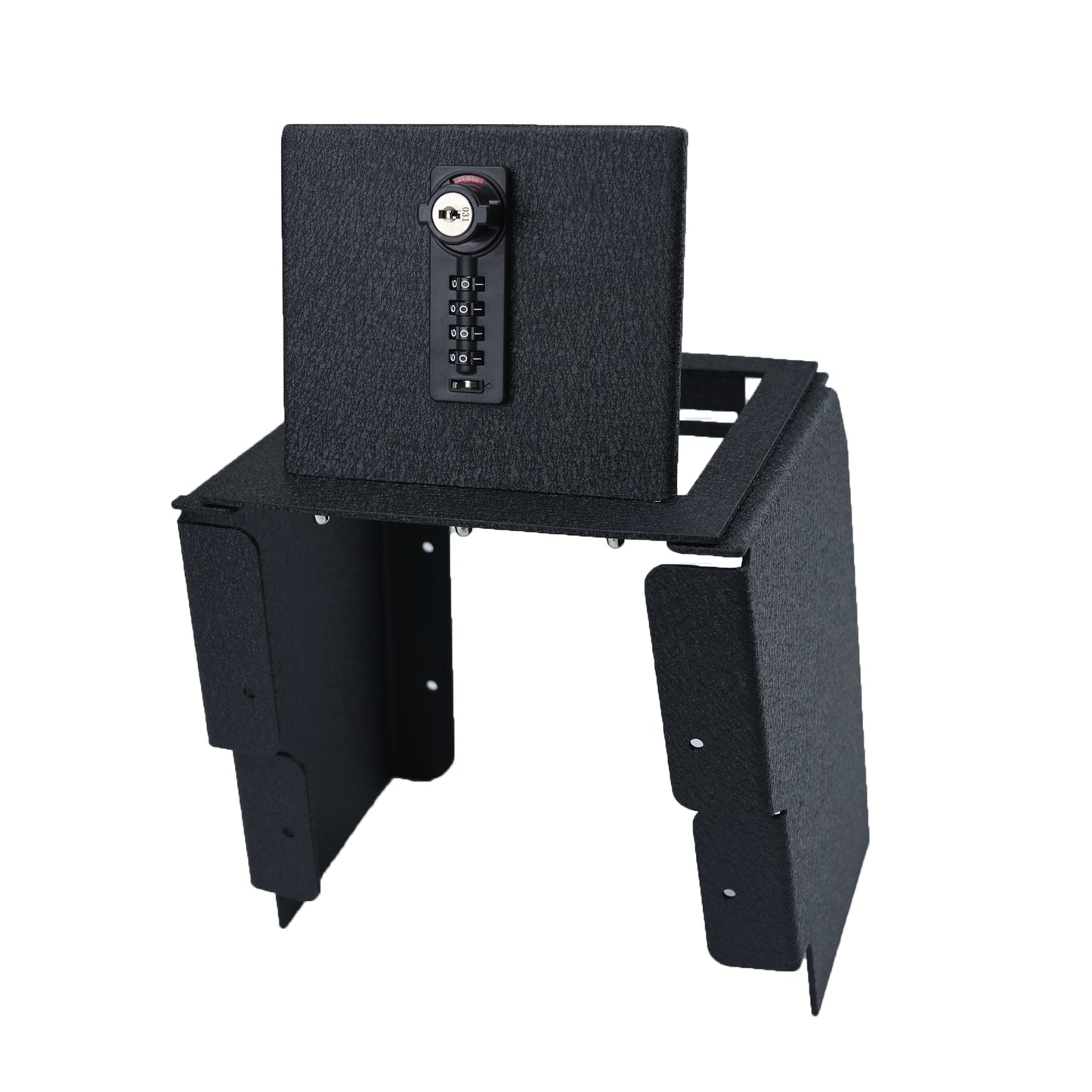 Console Safe Vault Box for Ford Ranger (4-Digit Combo Lock with Key): 2019-2023