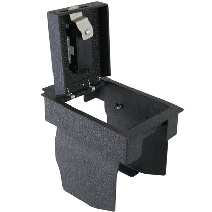 Console Safe Vault Box for Lincoln MKC (Fingerprint Lock with Key): 2015-2019