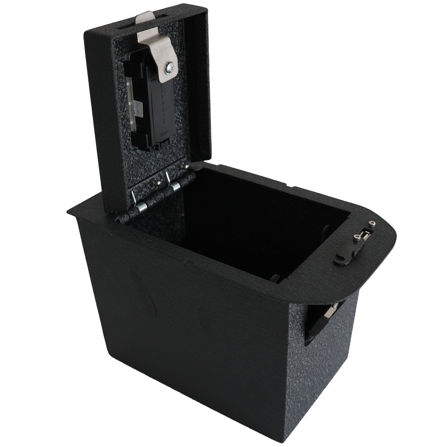 Console Safe Vault Box for Toyota RAV4 (Fingerprint Lock with Key): 2019-2025