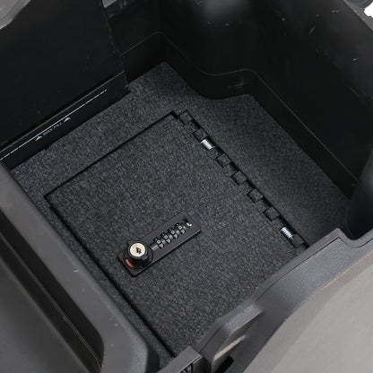 Console Safe Vault Box for Dodge Ram 1500/2500/3500  Powerwagon (4-Digit Combo Lock with Key): 2019-2025