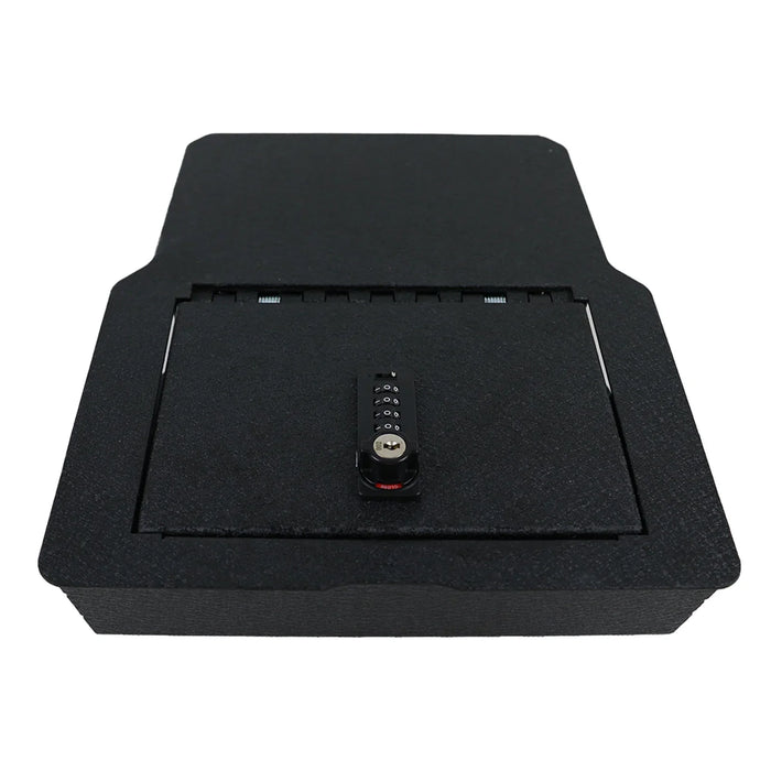 Underseat Console Safe Vault Box for Dodge Ram 1500 (4-Digit Combo Lock with Key): 2019-2026