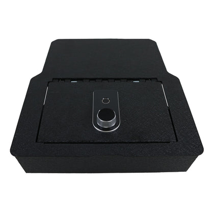 Underseat Console Safe Vault Box for Dodge Ram 1500 (Fingerprint Lock with Key): 2020-2024