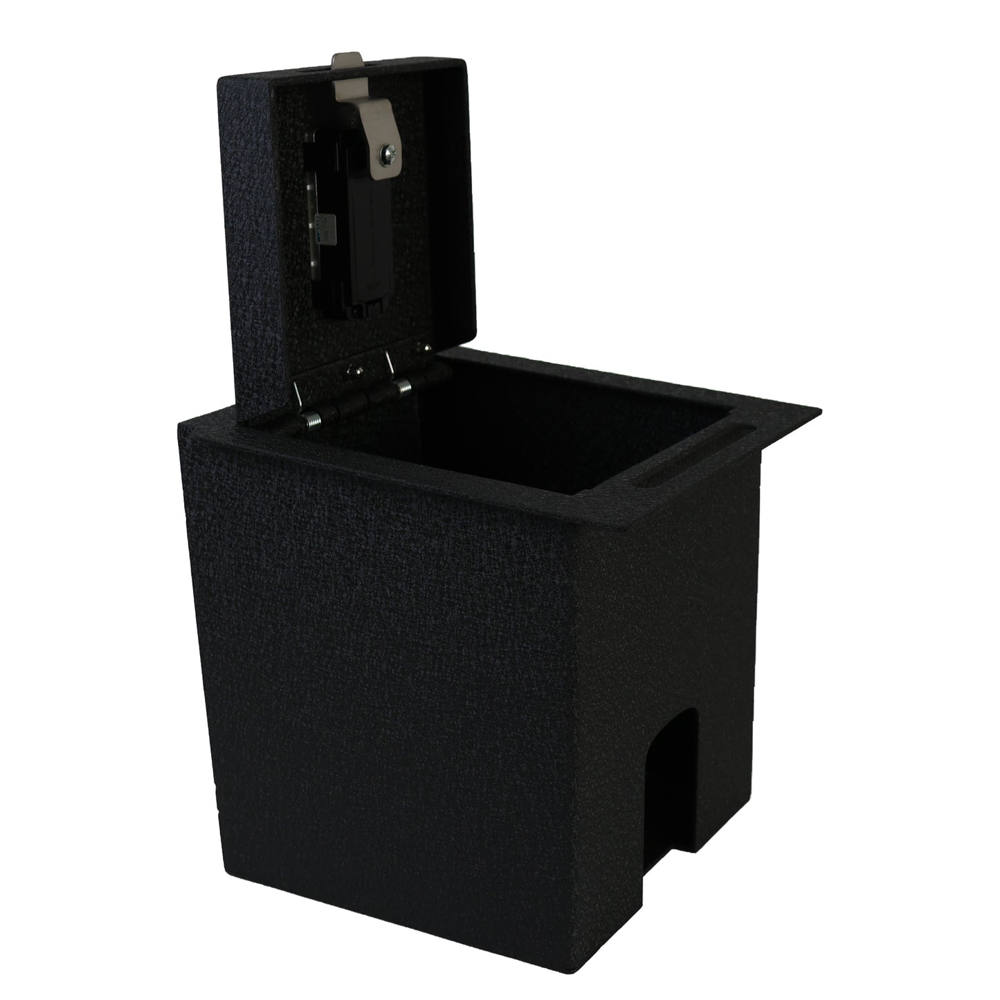 Console Safe Vault Box for Toyota Tacoma (Fingerprint Lock with Key): 2016-2023