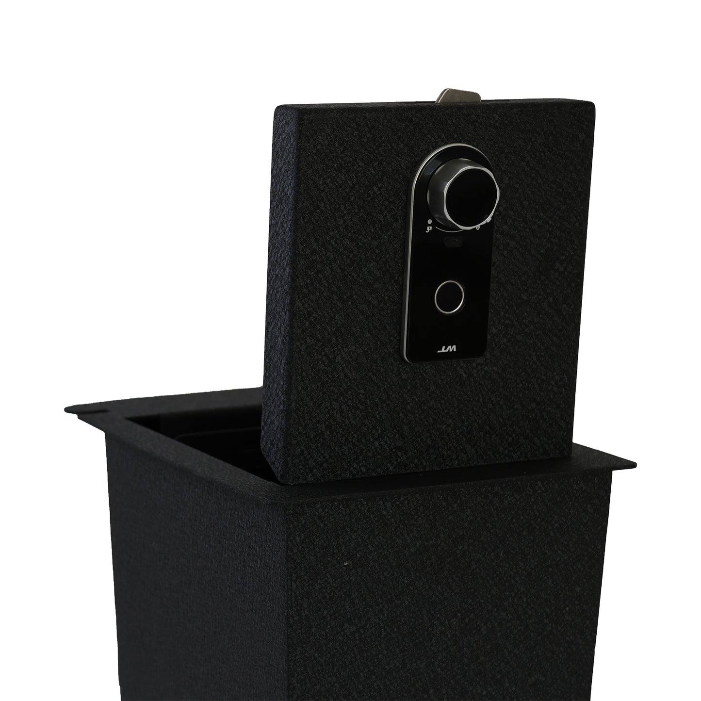 Console Safe Vault Box for Toyota 4Runner (Fingerprint Lock with Key): 2010-2024