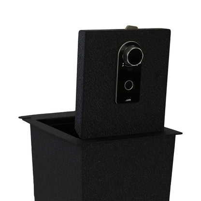Console Safe Vault Box for Toyota 4Runner (Fingerprint Lock with Key): 2010-2024