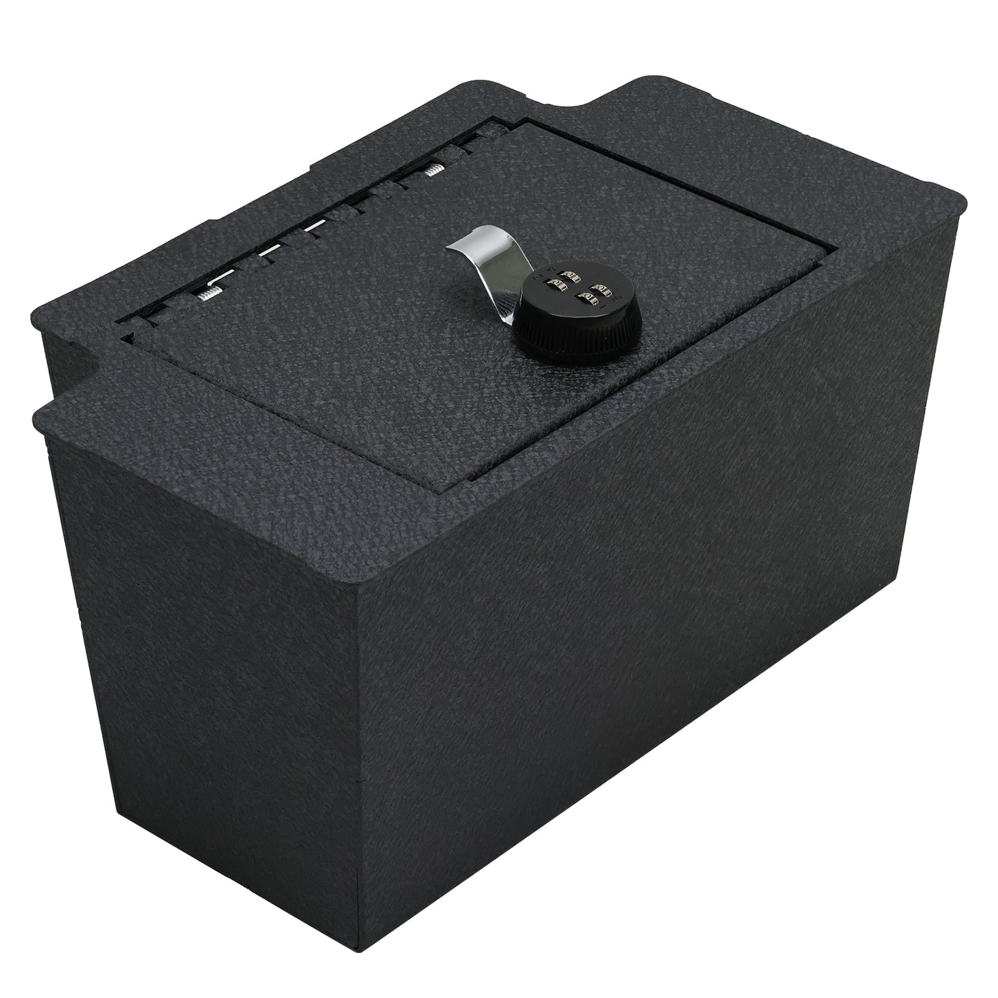 Console Safe Vault Box for Chevrolet Silverado (4-Digit Combo Lock): 2023-2025