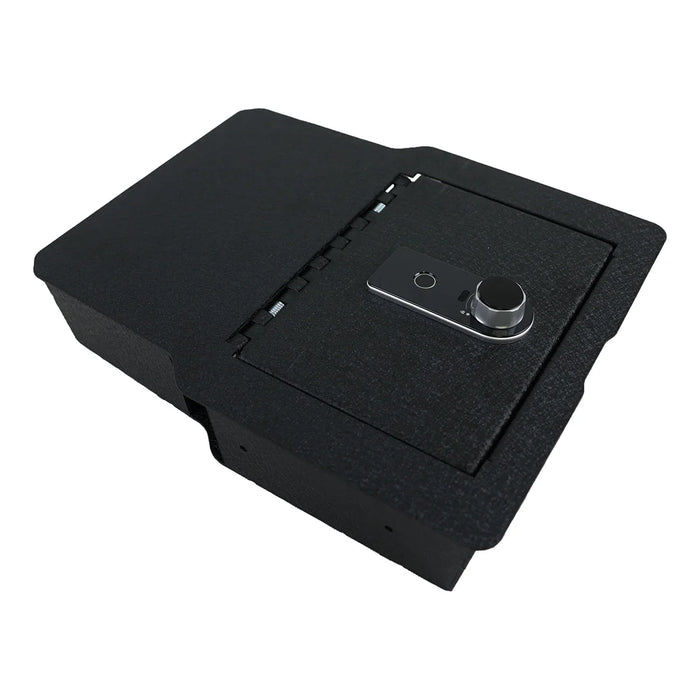 Underseat Console Safe Vault Box for Dodge Ram 1500 (Fingerprint Lock with Key): 2019-2026