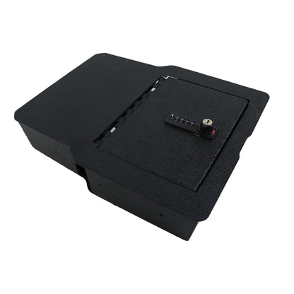 Underseat Console Safe Vault Box for Dodge Ram 1500 (4-Digit Combo Lock with Key): 2020-2024