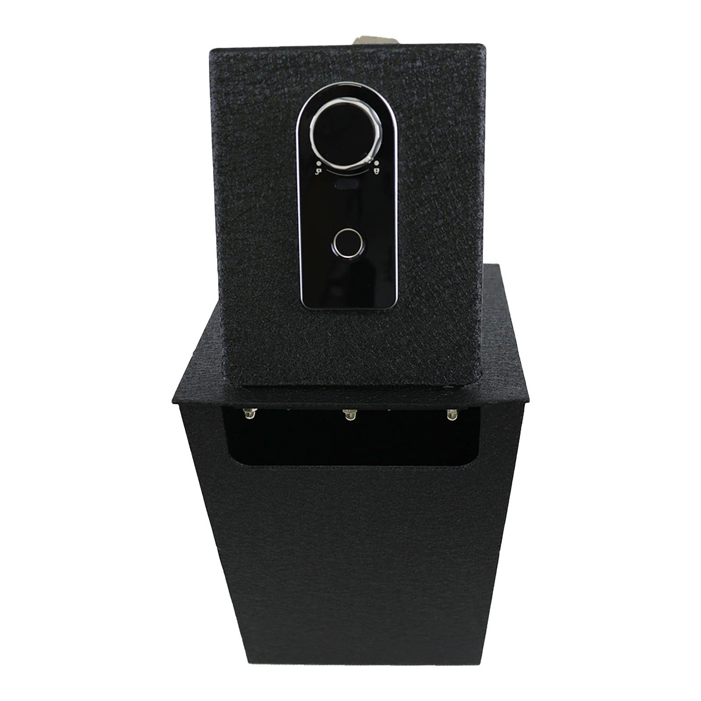 Console Safe Vault Box for Hyundai Tucson Not Limted (Fingerprint Lock with Key): 2022-2024