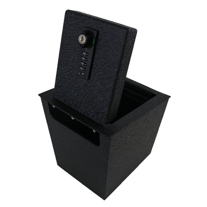 Console Safe Vault Box for Hyundai Tucson Not Limted (4-Digit Combo Lock with Key): 2022-2024