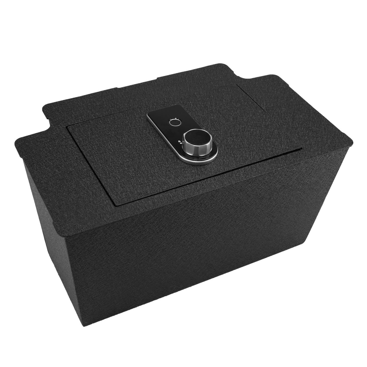 Pro Console Safe Vault Box for Chevrolet Silverado (Fingerprint Lock with Key): 2023-2025