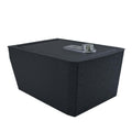 Console Safe Vault Box for Volkswagen Atlas (Fingerprint Lock with Key): 2018-2023