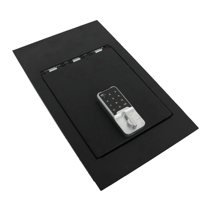 Under Bench Seat Console Safe Vault Box for Ford F150 (Electronic Keypad Lock): 2015-2026