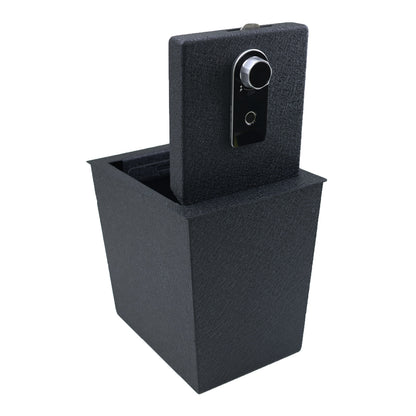 Console Safe Vault Box for Hyundai Palisade (Fingerprint Lock with Key): 2020-2025