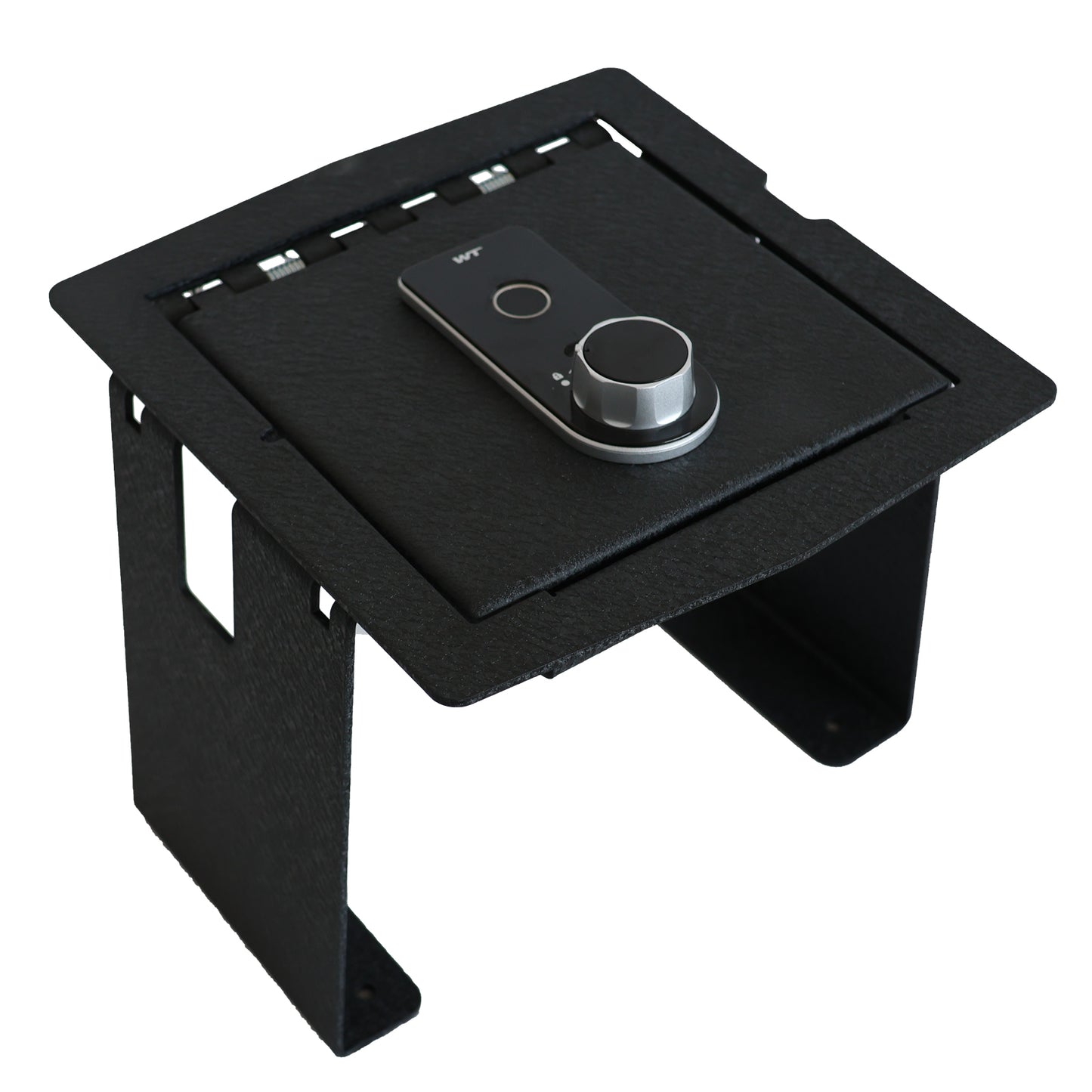 Console Safe Vault Box for Jeep Wrangler JL (Fingerprint Lock with Key): 2018-2022
