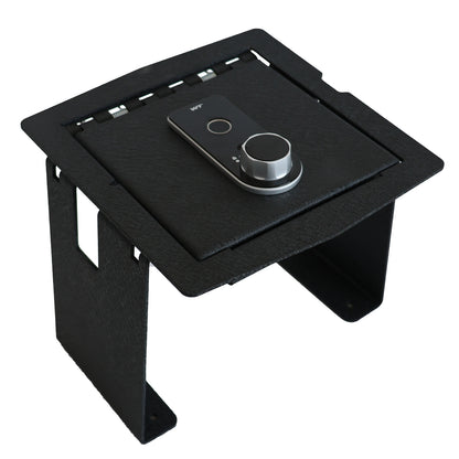 Console Safe Vault Box for Jeep Wrangler JL (Fingerprint Lock with Key): 2018-2022