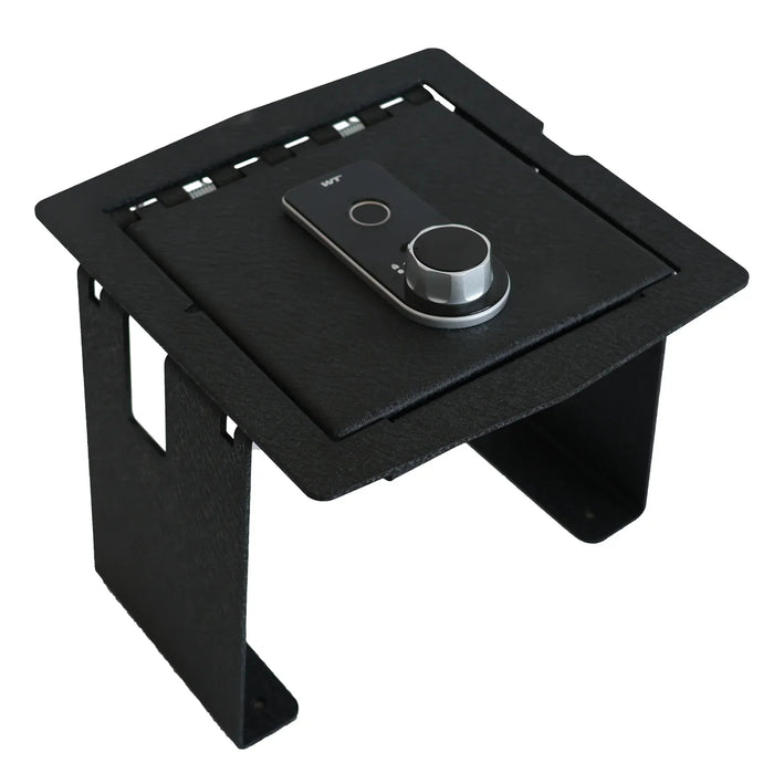 Console Safe Vault Box for Jeep Wrangler JL (Fingerprint Lock with Key): 2018-2022