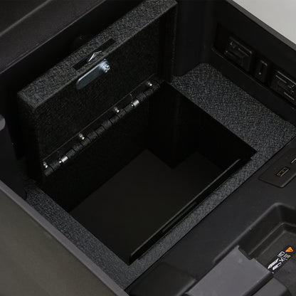 Console Safe Vault Box for Chevrolet Silverado (4-Digit Combo Lock): 2023-2025