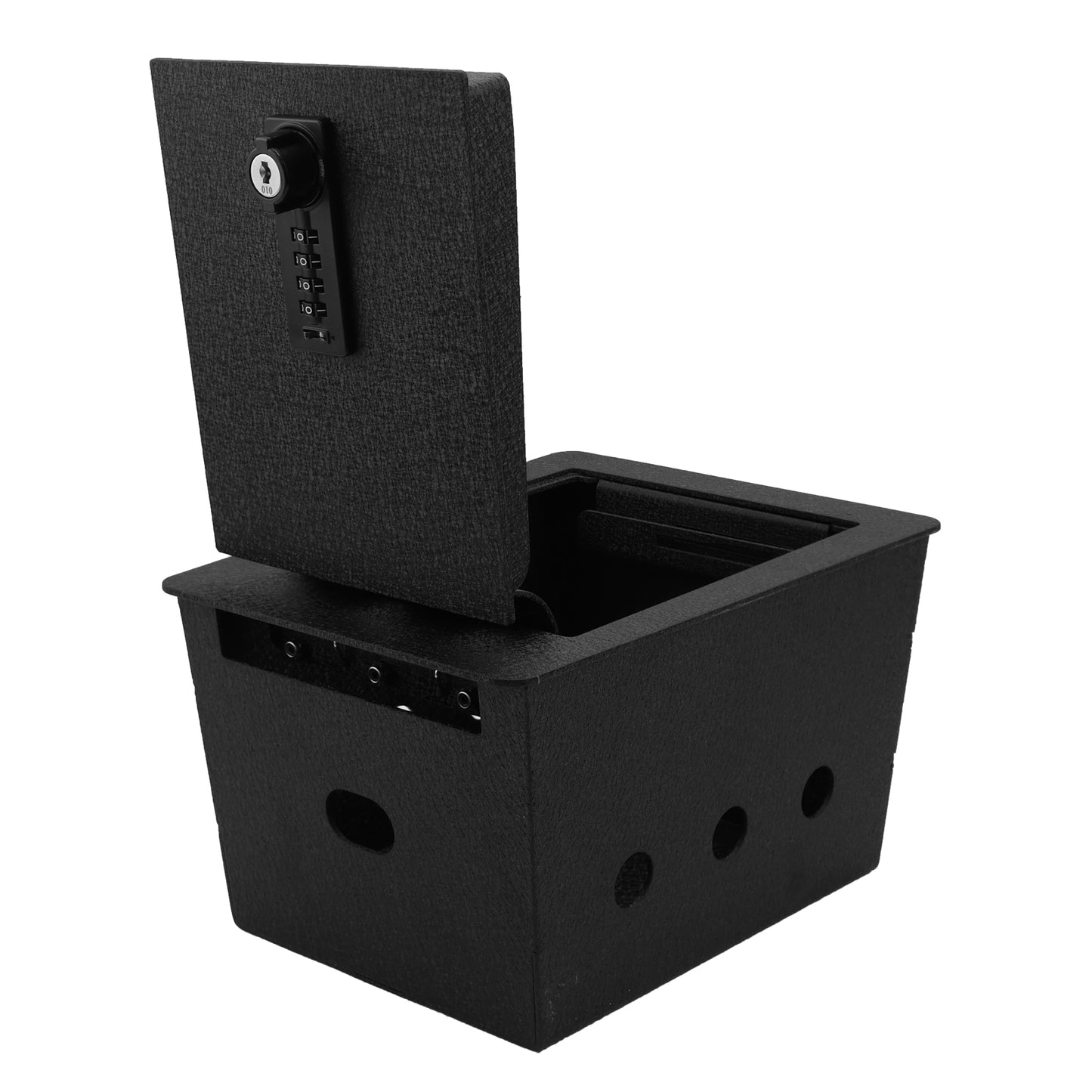 Pro Console Safe Vault Box for 2026 Hyundai Palisade (4-Digit Combo Lock with Key)
