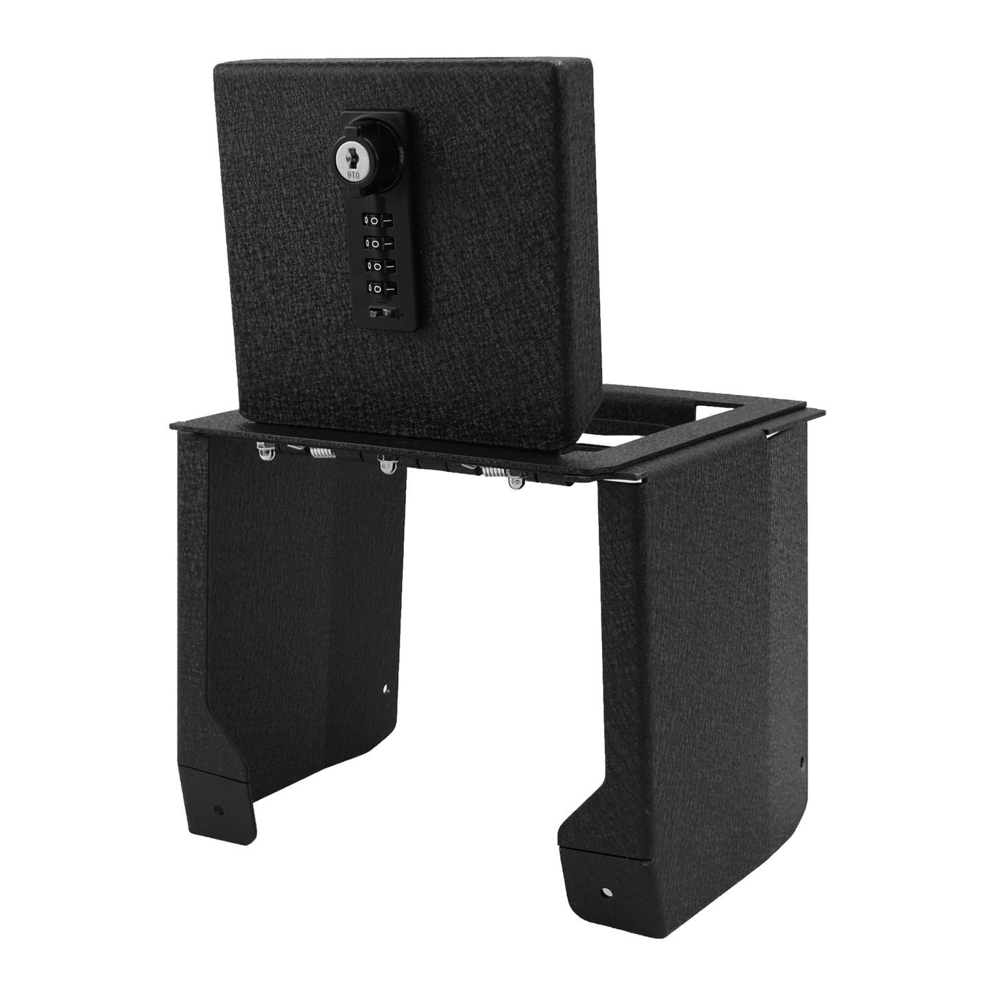 Console Safe Vault Box for Ford Bronco (4-Digit Combo Lock with Key): 2025-2026