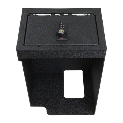 Console Safe Vault Box for Ford Explorer (4-Digit Combo Lock with Key): 2020-2025