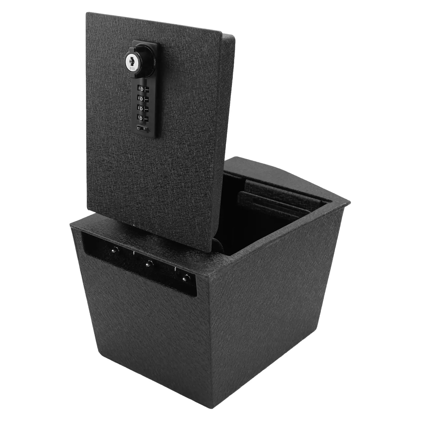 Pro Console Safe Vault Box for 2024-2026 Hyundai Sonata (4-Digit Combo Lock with Key)