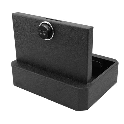 Keren Premium Under Seat Car Gun Safe - Universal 12-Gauge Keyless Vehicle Vault