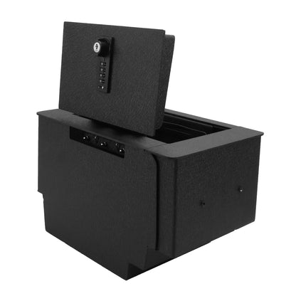 Pro Console Safe Vault Box for 2025-2026 Ford F150 (4-Digit Combo Lock with Key)