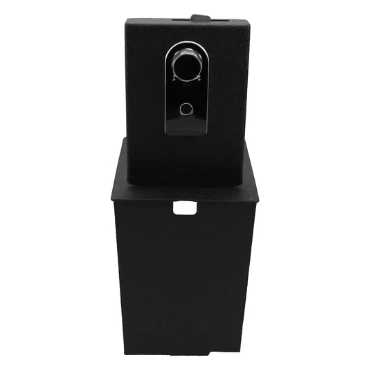 Console Safe Vault Box for 2022-2026 Infiniti QX60 (Fingerprint Lock with Key)