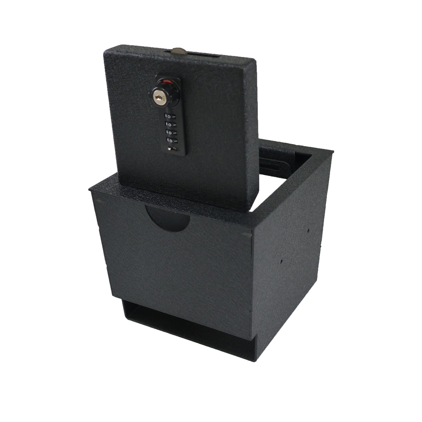 Console Safe Vault Box for Lexus GX550 (4-Digit Combo Lock with Key): 2024-2025