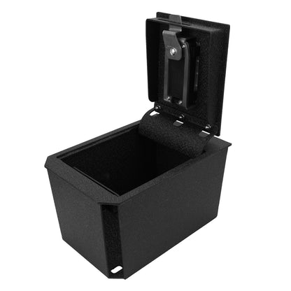 Pro Console Safe Vault Box for Toyota Rav4 (Fingerprint Lock with Key): 2013-2018