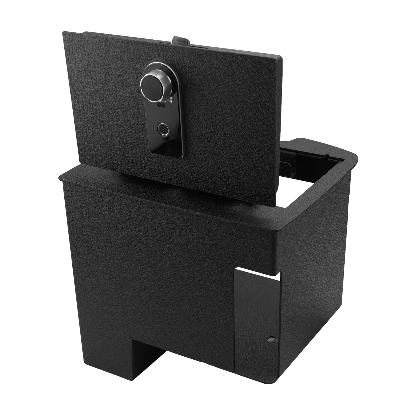 Pro Console Safe Vault Box for Chevrolet Silverado 1500 (Fingerprint Lock with Key): 2007-2013