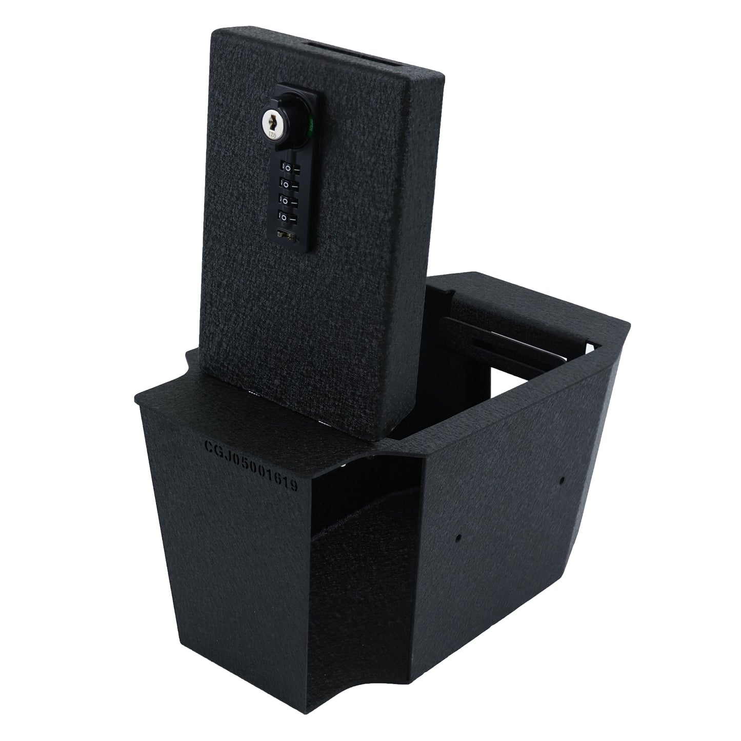 Console Safe Vault Box for Honda Accord (4-Digit Combo Lock with Key): 2023-2025