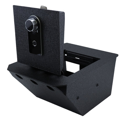 Pro Console Safe Vault Box for Tesla Cybertruck (Fingerprint Lock with Key): 2024-2025