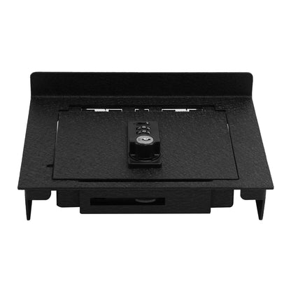 Console Safe Vault Box for Tesla Model Y Juniper (4-Digit Combo Lock with Key): 2025-2026