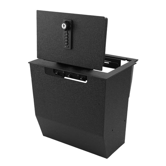 Pro Console Safe Vault Box for Cadillac Escalade Iq/Iql (4-Digit Combo Lock with Key): 2025-2026