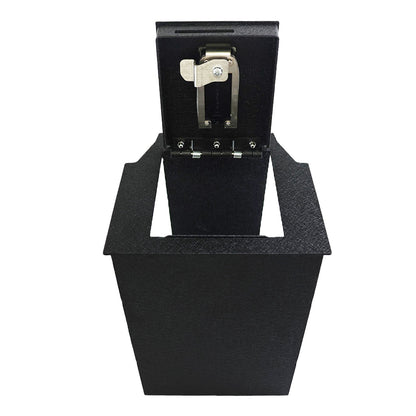 Console Safe Vault Box for Chevrolet Traverse (Fingerprint Lock with Key): 2018-2023