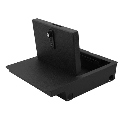 Underseat Console Safe Vault Box for Dodge Ram 1500 (4-Digit Combo Lock with Key): 2006-2019