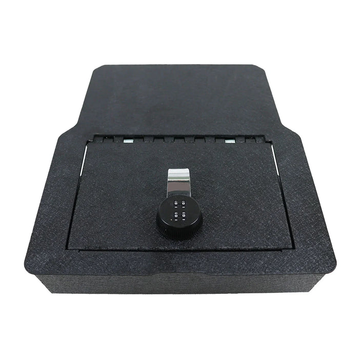 Underseat Console Safe Vault Box for Dodge Ram 1500 (4-Digit Combo Lock): 2019-2026